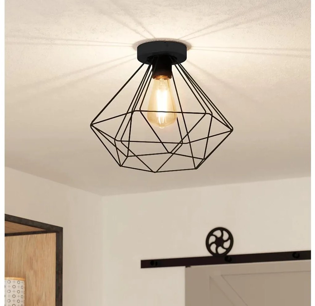 Eglo 43004 - Mennyezeti lámpatest TARBES 1xE27/60W/230V