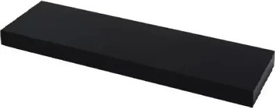 Polc 24cm Fali Akasztós Fehér Fekete Tölgy Könyves Nappali Fal Konyha