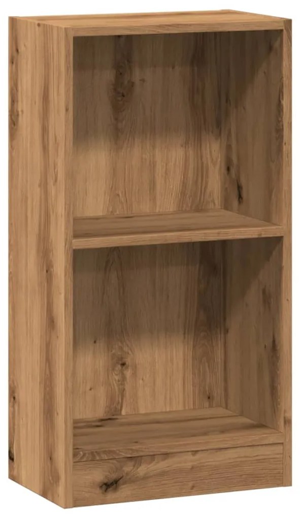 kézműves tölgy szerelt fa könyvespolc 40 x 24 x 76 cm