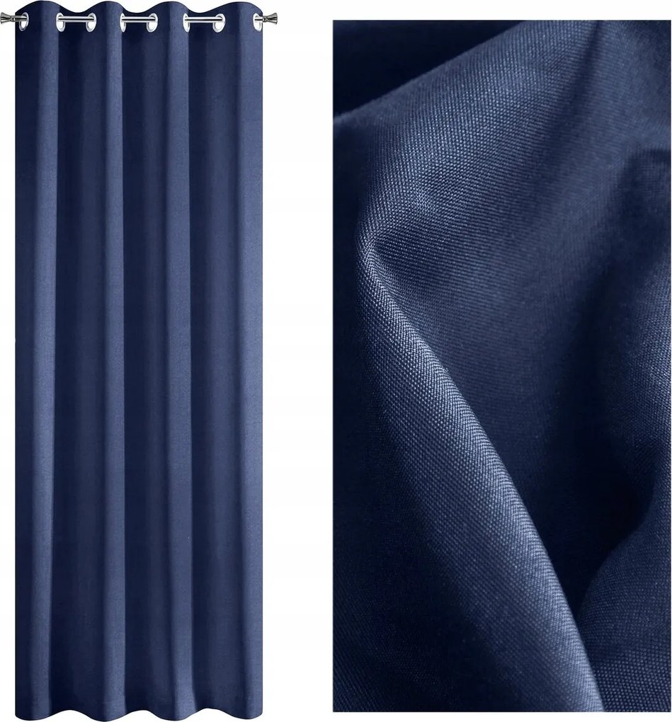 Sima egyenes függönyök Színek Eurofirany 140x240