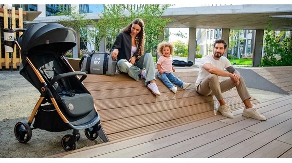 Lionelo - Babakocsi INGRID fekete