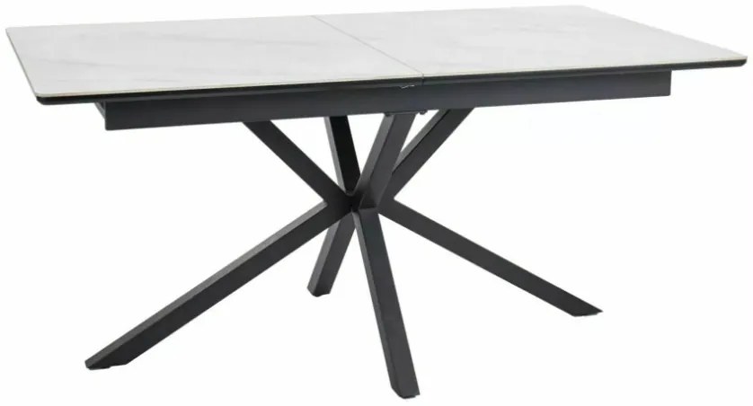 Logan bővíthető étkezőasztal fehér 160-200cm