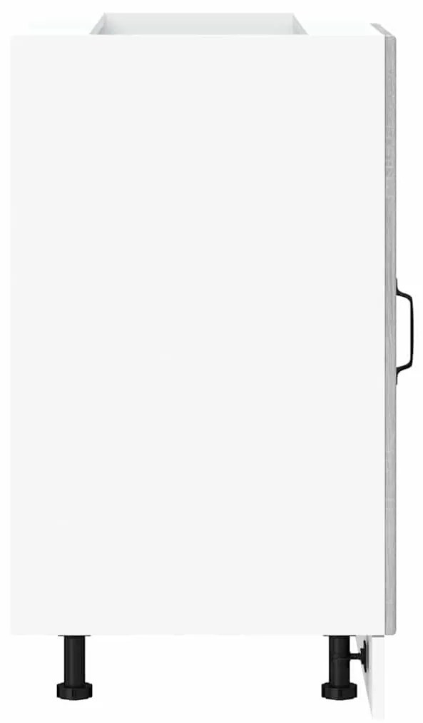 “Lyon” mosdó alapszekrény szürke Sonoma szekrény