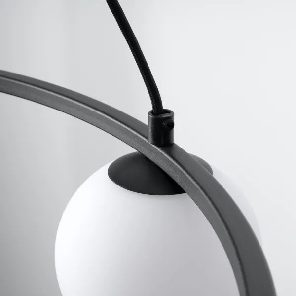 Sollux SL.1213 - Csillár zsinóron YOLI 3xG9/8W/230V fekete