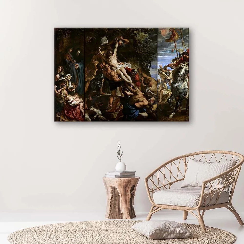 Gario Vászonkép A kereszt felemelése - Peter Paul Rubens, reprodukció Méret: 120 x 80 cm