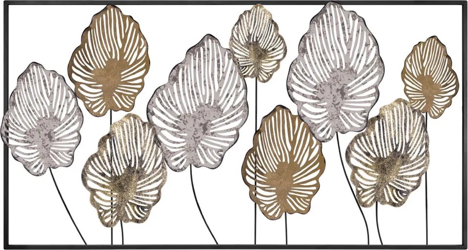 Melo fém fali dekoráció, 114×4 cm – ACH164-5