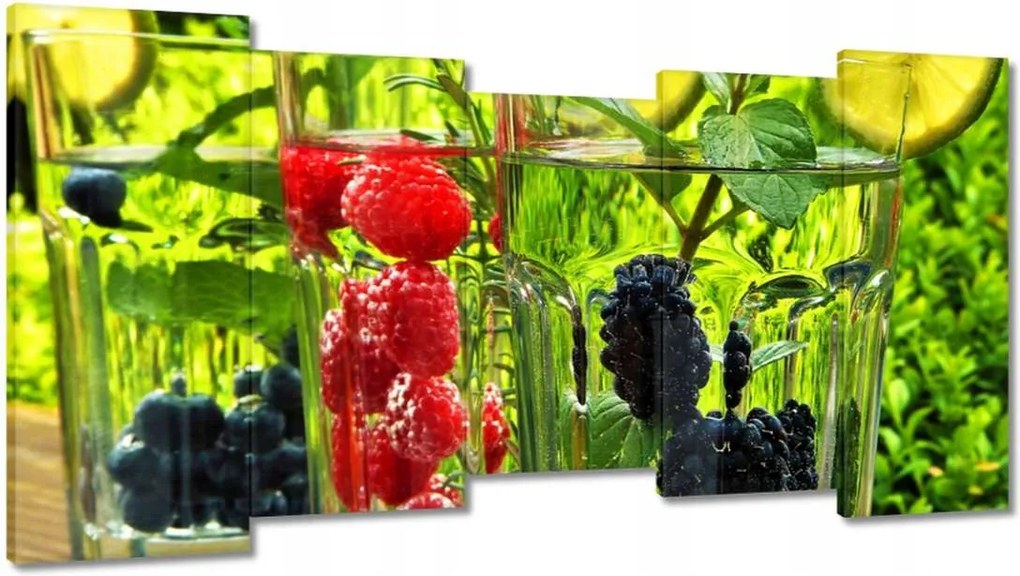 Vászonkép 150x80 Frissítő italok