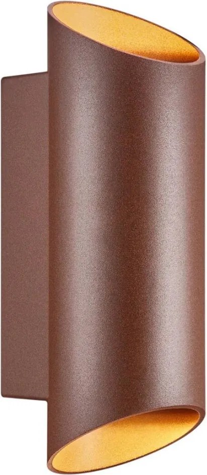 NORDLUX 2218231009 NICO Modern Kültéri Fali Lámpa Rozsdás GU10 IP54