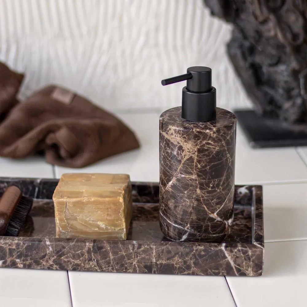 Barna márvány szappanadagoló 200 ml Marble – Mette Ditmer Denmark