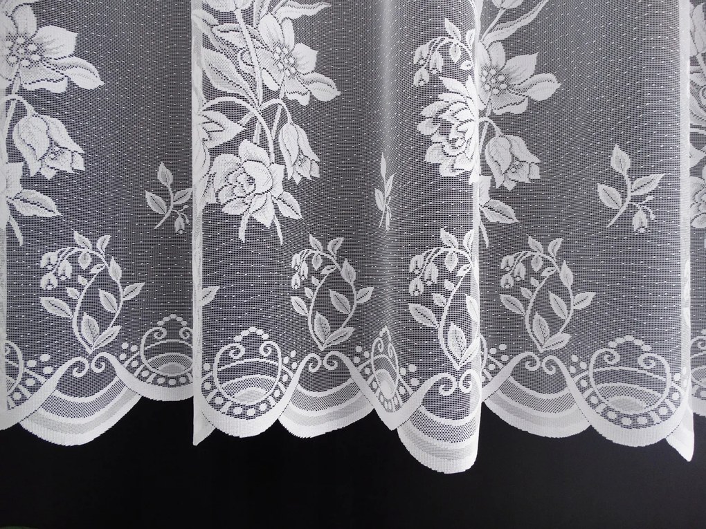 Mg Függöny 623/935 Fehér 200x160cm Kész Szalaggal M