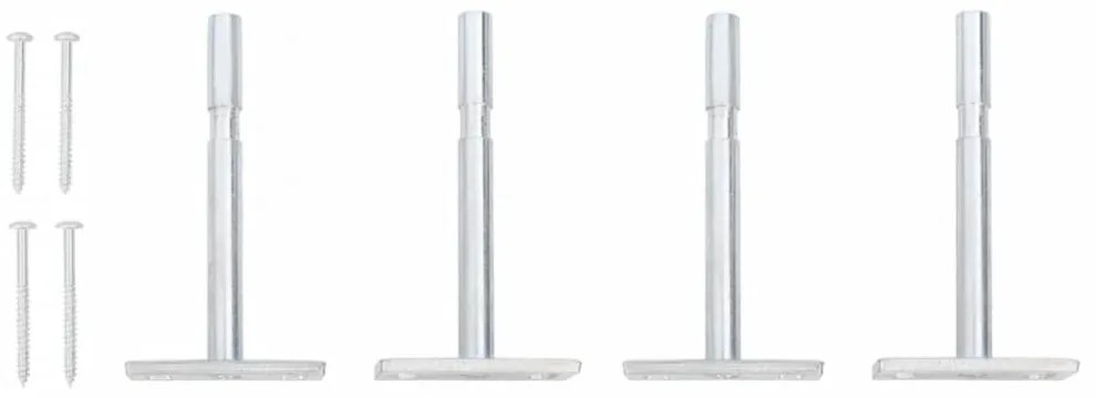 2 db betonszürke MDF falra szerelhető fiókos polc 60x23,5x10 cm