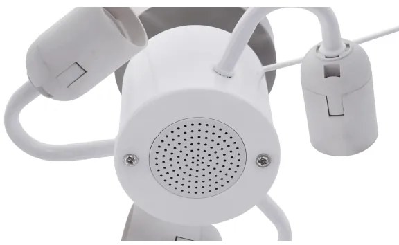 Globo 54004DL - Mennyezeti lámpa hangszóróval THERESA 3xE27/40W/230V