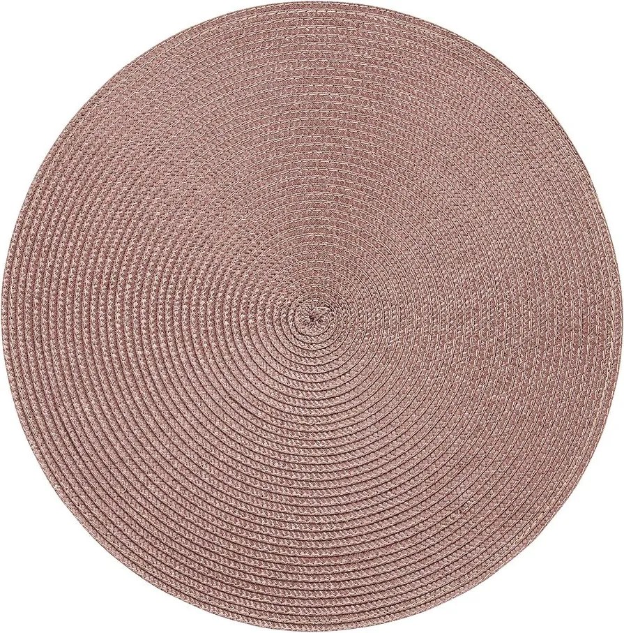 AMBIENTE érkezési alátét  Ø38 cm, világosbarna