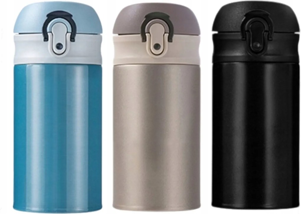 Thermo Bögre 300 ML Strapabíró Teás Termosz Légmentesen Záródó