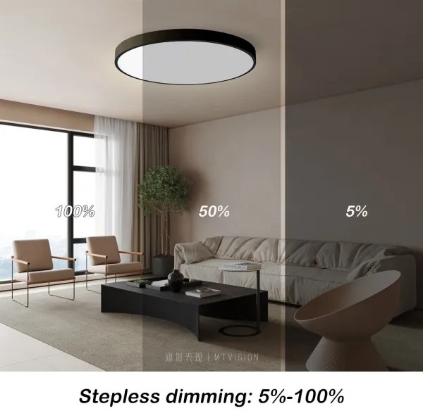 Immax NEO 07250L-LED Dimmelhető lámpa SEMPLICI 60W/230V Wi-Fi Tuya fekete + távirányító