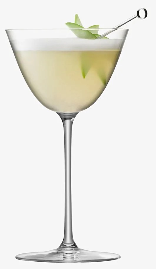 Martini üveg Borough, 195 ml, átlátszó, 4 db-os készlet - LSA International