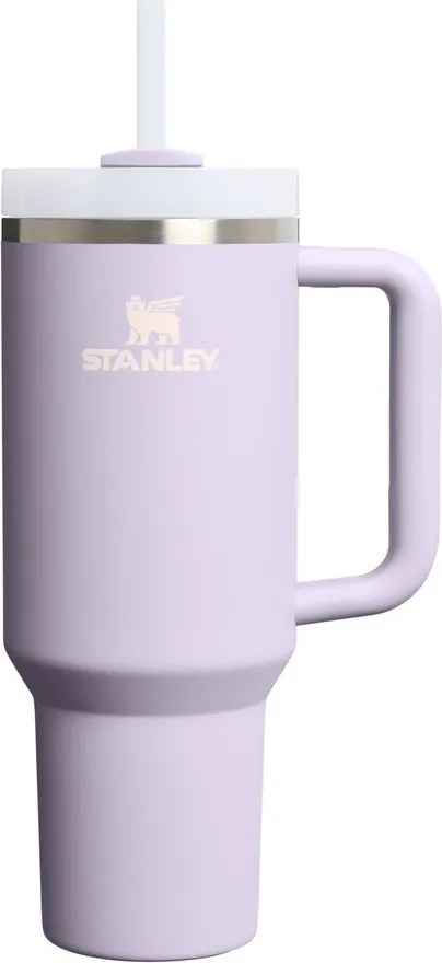Levendula színű rozsdamentes acél termosz szívószállal 1,18 l Quencher H2.O FlowState™ Tumbler Purple Dust – Stanley