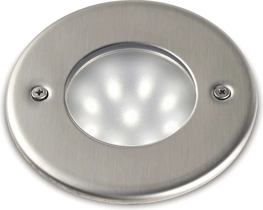 NOVOLUX 213B-L0102F-30 NAT-LED Kültéri Talajba Építhető Lámpa Ezüst LED IP68
