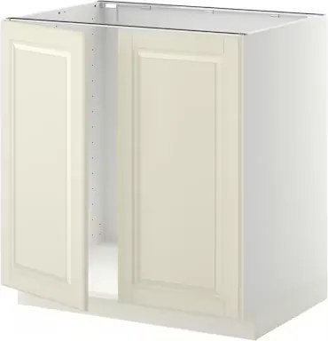 Ikea Módszer Mosogató alatti szekrény/2 ajtós fehér/Bodbyn