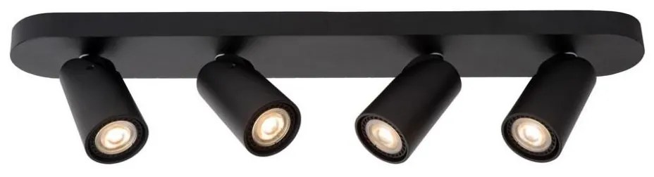 Lucide 23954/21/30 - XYRUS 4xGU10/5W/230V LED spotlámpa, fekete