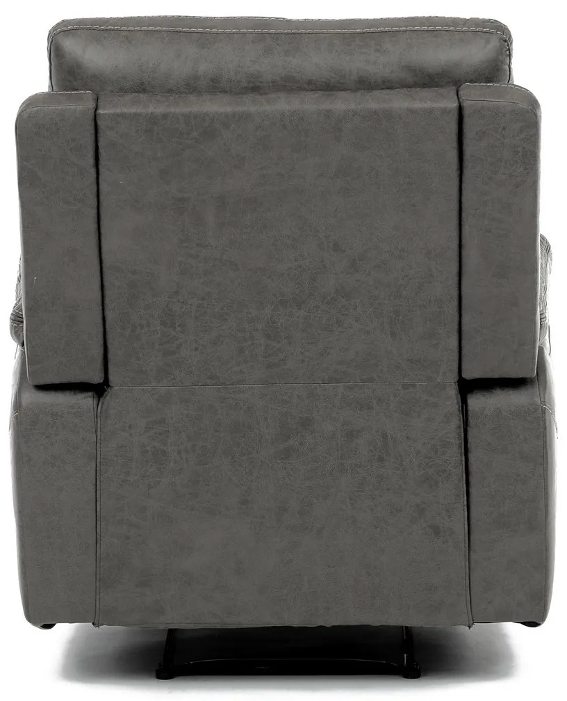 4092 GREY3 pozicionáló fotel vintage, szürke