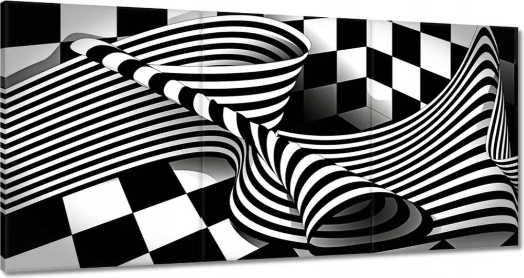 Festmények 180x90 Absztrakt Geometria