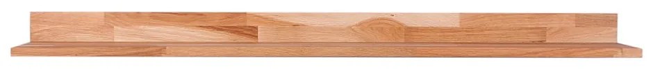 Natúr színű tölgyfa fali polc képekhez 120 cm Kalle – Interia Home & Living