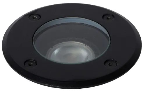 Lucide 11801/01/30- Kültéri beépíthető lámpa BILTIN 1xGU10/35W/230V IP67 fekete