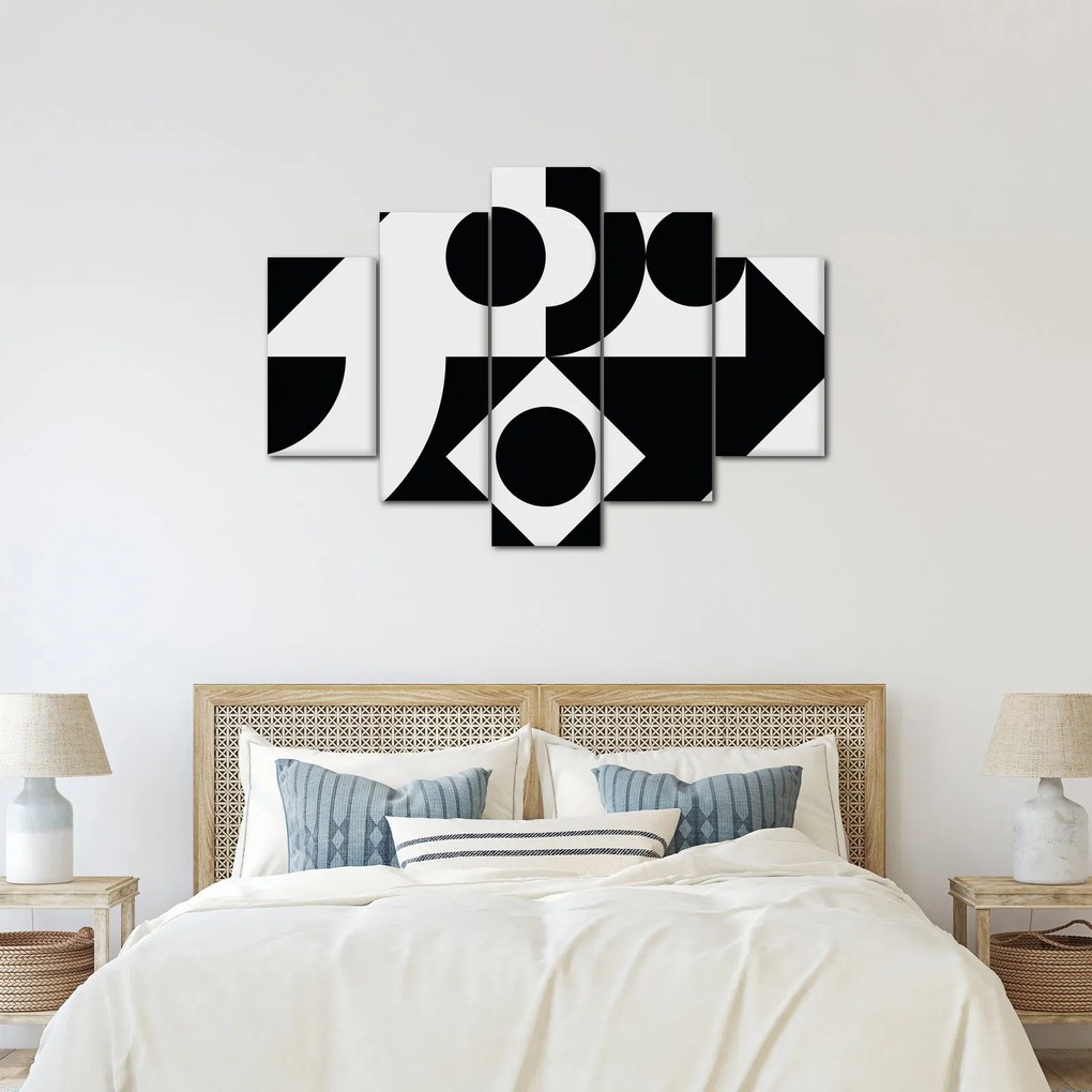 Kép - Geometriai absztrakció N⁰1 (150x105 cm)