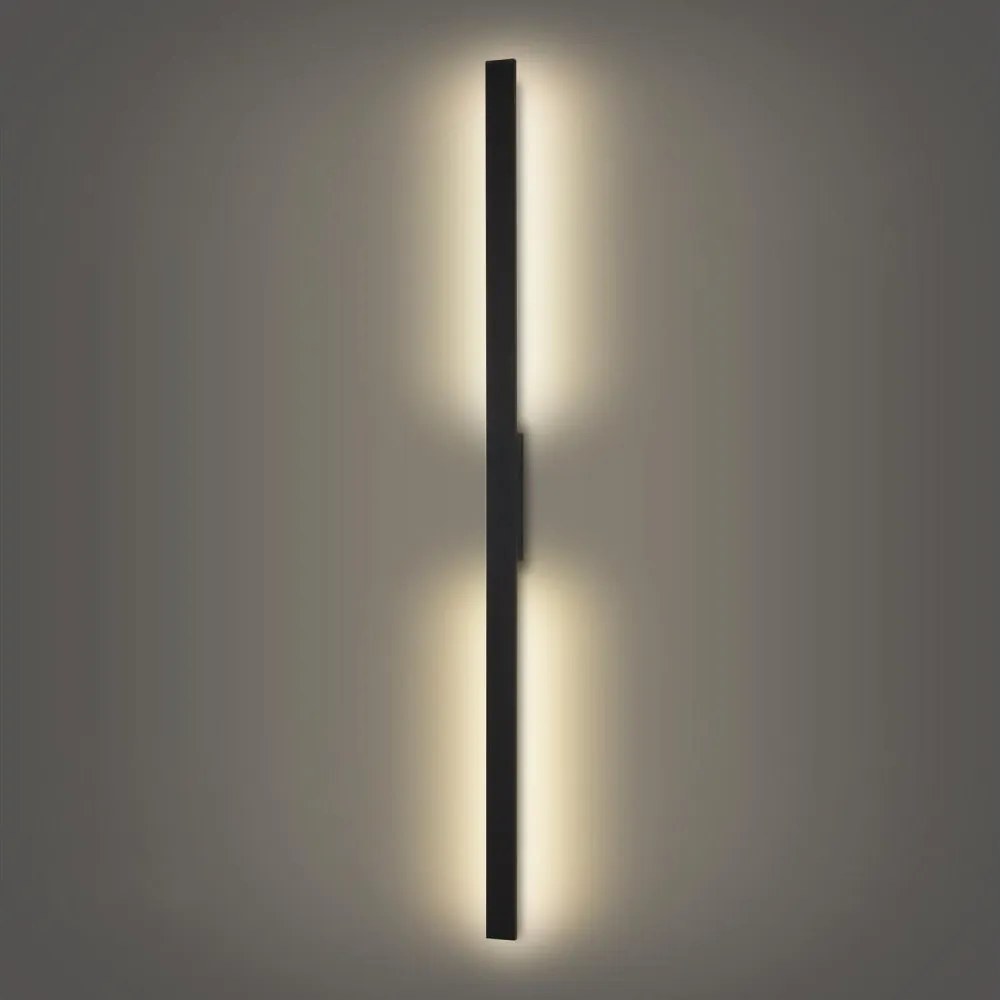 Brilagi - LUNA kültéri fali LED lámpatest 30W/230V 4000K IP65 150 cm fekete CRI 90