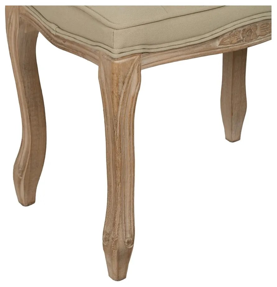 Bézs-natúr színű pad Royal – Ixia