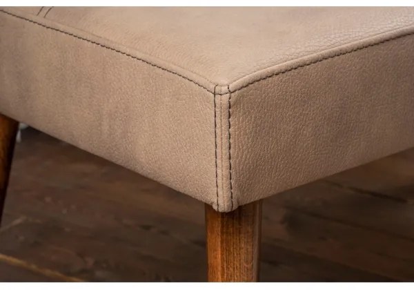 Puff VITO 46x92 cm barna