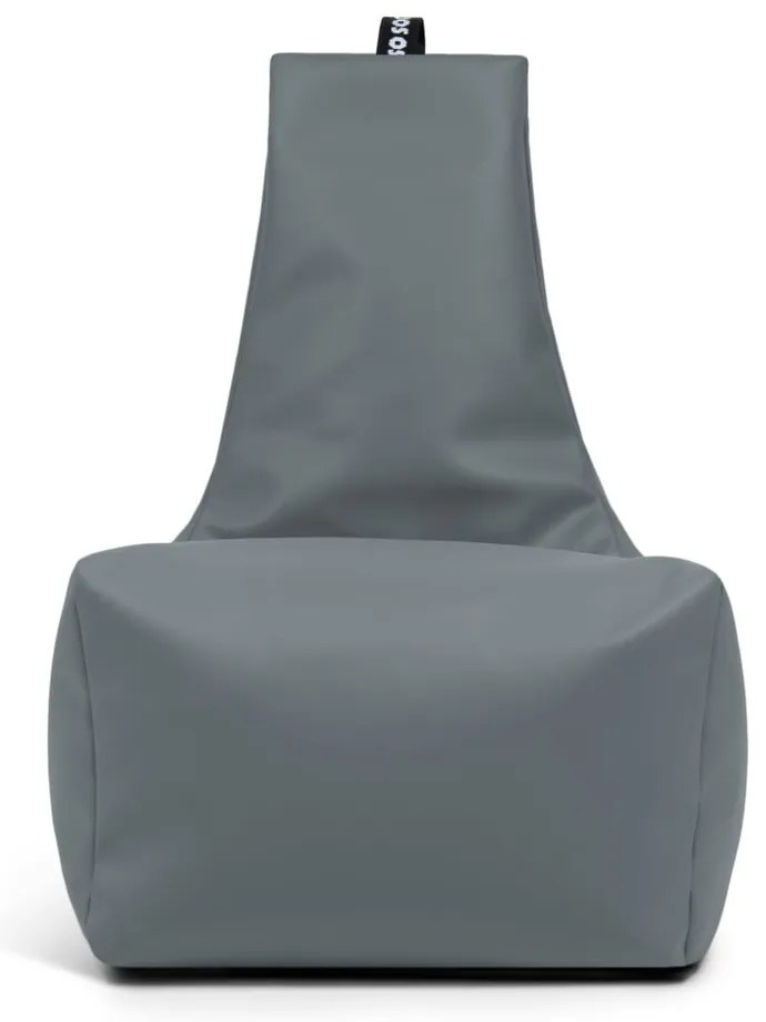 Piros bőrutánzat babzsákfotel Icy XL – So Soft?