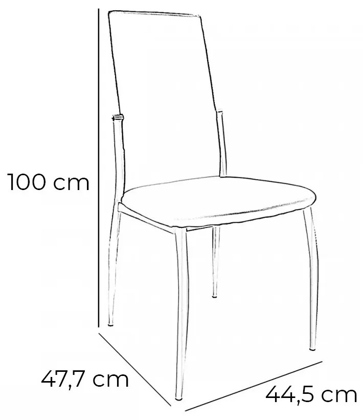 Lara 4+1 étkező garnitúra bézs