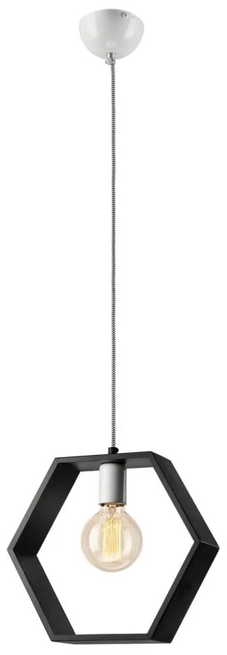 Fekete függőlámpa Olle – LAMKUR