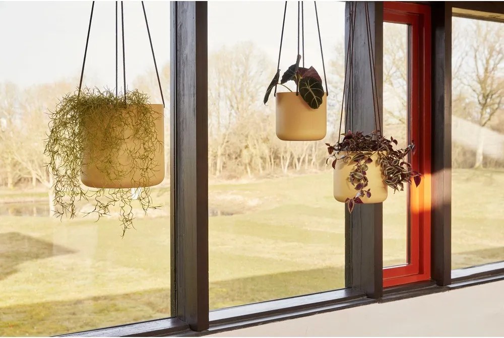 Fém függő kaspó szett 3 db-os ø 25 cm Bloom – Hübsch