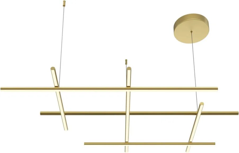 MAYTONI MOD278PL-L86G3K RADIANCE Modern Led Függesztett Lámpa Arany LED IP20