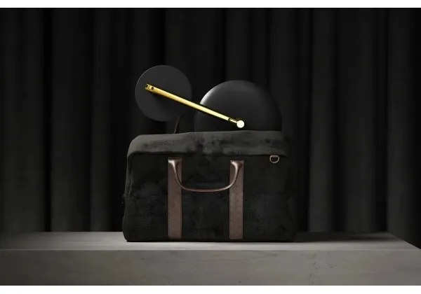 Deante ADI_Z812-LED SILIA fürdőszobai tölthető kozmetikai tükör LED/5V 5000mAh 2700-6500K IP44