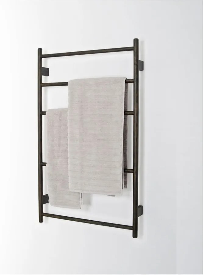Towel Rail Wallbar fekete, fali törölközőtartó - Wireworks