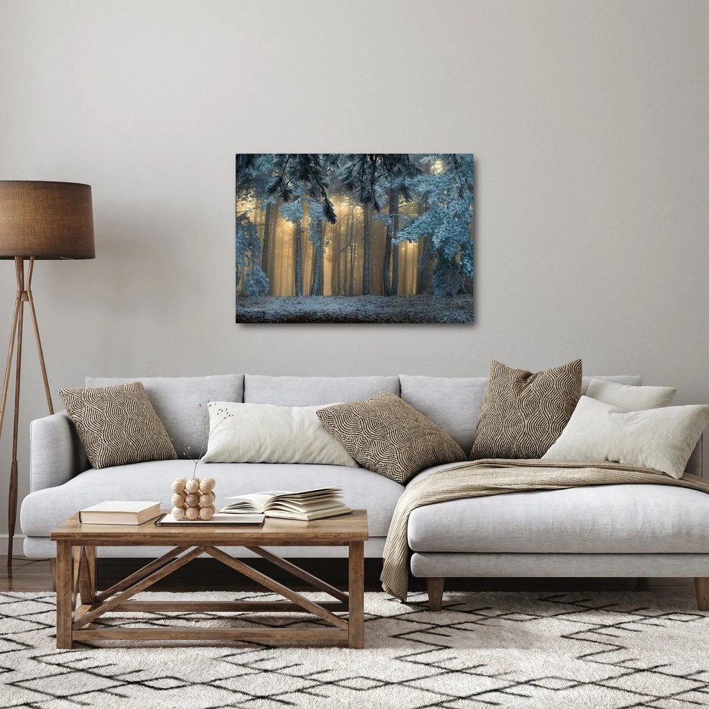 A havas erdő képe (70x50 cm)