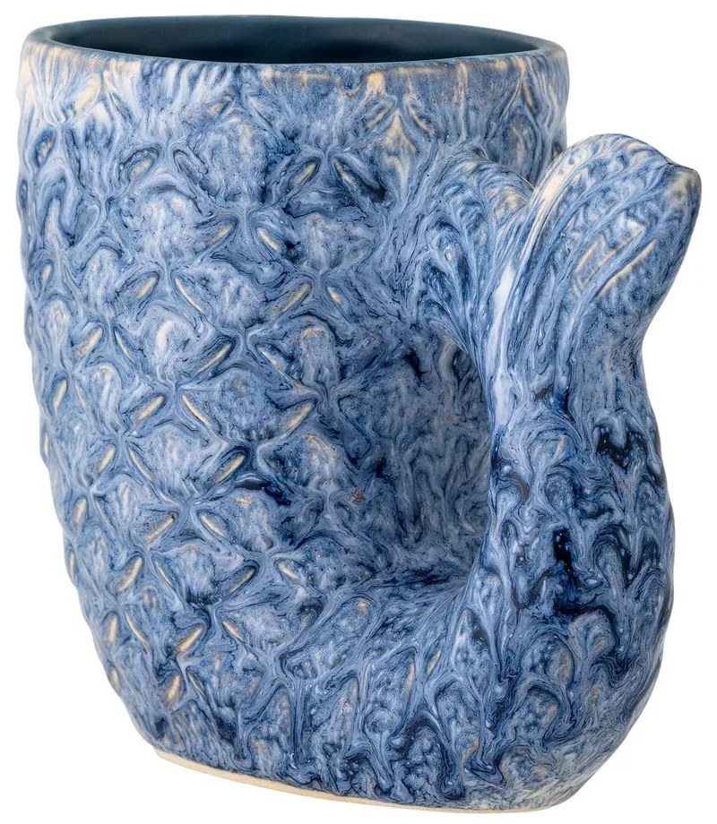 Kék agyagkerámia váza (magasság 12 cm) Ariella – Bloomingville
