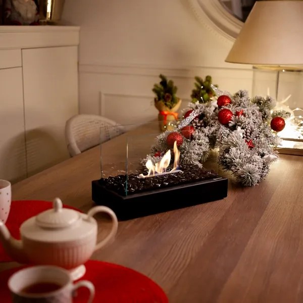 Kratki GALINA/TUV - BIO kandalló GALINA 21,8x35,4 cm 1kW fekete