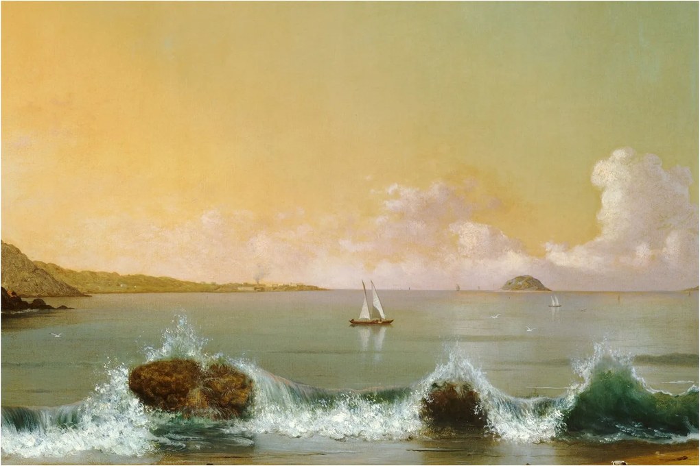 Kép - Martin Johnson Heade, Rio de Janeiro Bay, reprodukciók (90x60 cm)