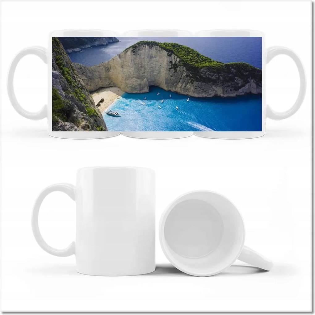 Bögre fényképpel Csodálatos öböl