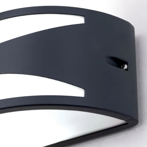 Orion - Kültéri fali lámpatest SHELL 1xE27/40W/230V IP54 antracit