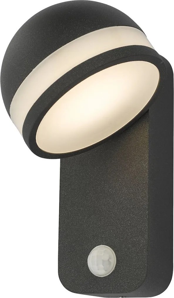 DAR LIGHTING TIE1539 TIEN Fali Lámpa Mozgásérzékelővel Fehér, Szürke LED IP65