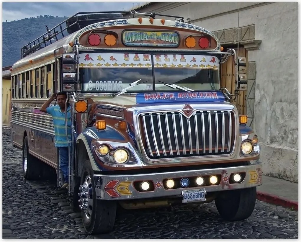 Poszterek 50x40 Busz Haszongépjármű