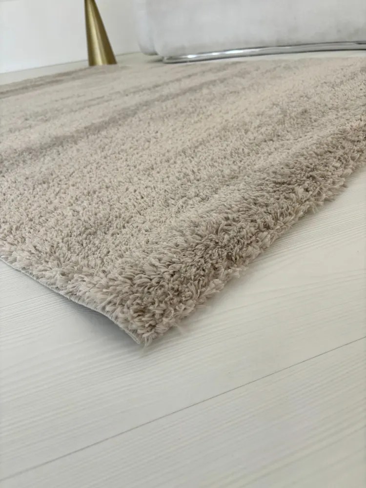 Marinca 5980 világosbézs shaggy szőnyeg 80x150 cm