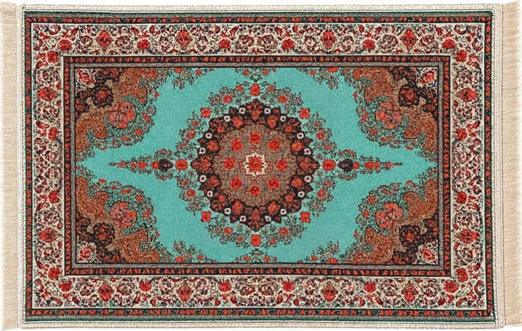 Alátét Szőnyeg Futópad Mini Keleti Íróasztal Rojtokkal