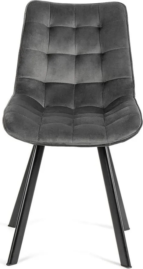 AVENBERG NOLA Étkezőszék szett - 4db, szürke